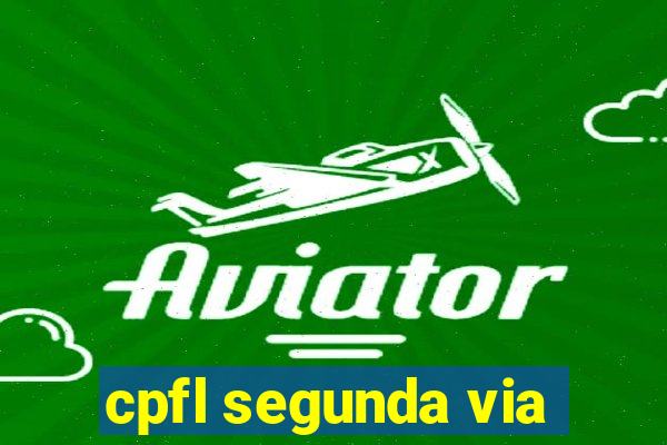 cpfl segunda via